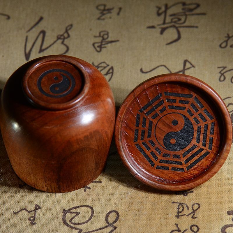 Log Dice Cup Dice Book of Changes Six Yao Zhouyi Gossip Goggles Gem Dice Dice Chòm sao Cung điện Hoa