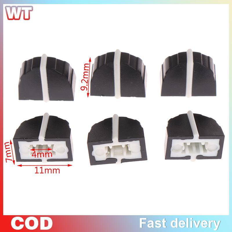 [WT] 10 chiếc DBX2231 Equalizer Fader Cap 11MMX9MM Lỗ 4MM Chiết áp Fader Núm Cap
