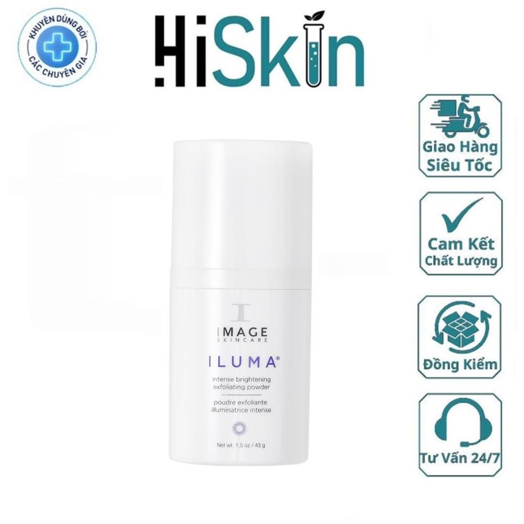 Bột Tẩy Tế Bào Chết & Làm Sáng Da Image ILUMA Intense Brightening Exfoliating Power 43g - Hiskin