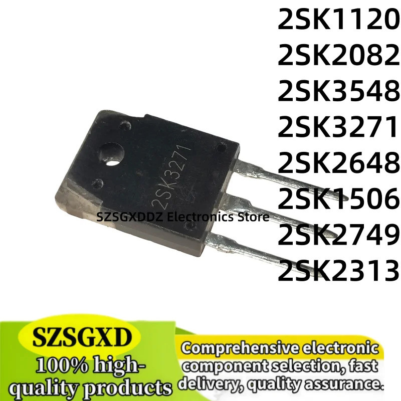 5 Chiếc 2SK2082 2SK1506 2SK1120 2SK2313 2SK3548 2SK3271 2SK2648 2SK2749 TO-247 / TO-3P Hiệu Ứng Trườ