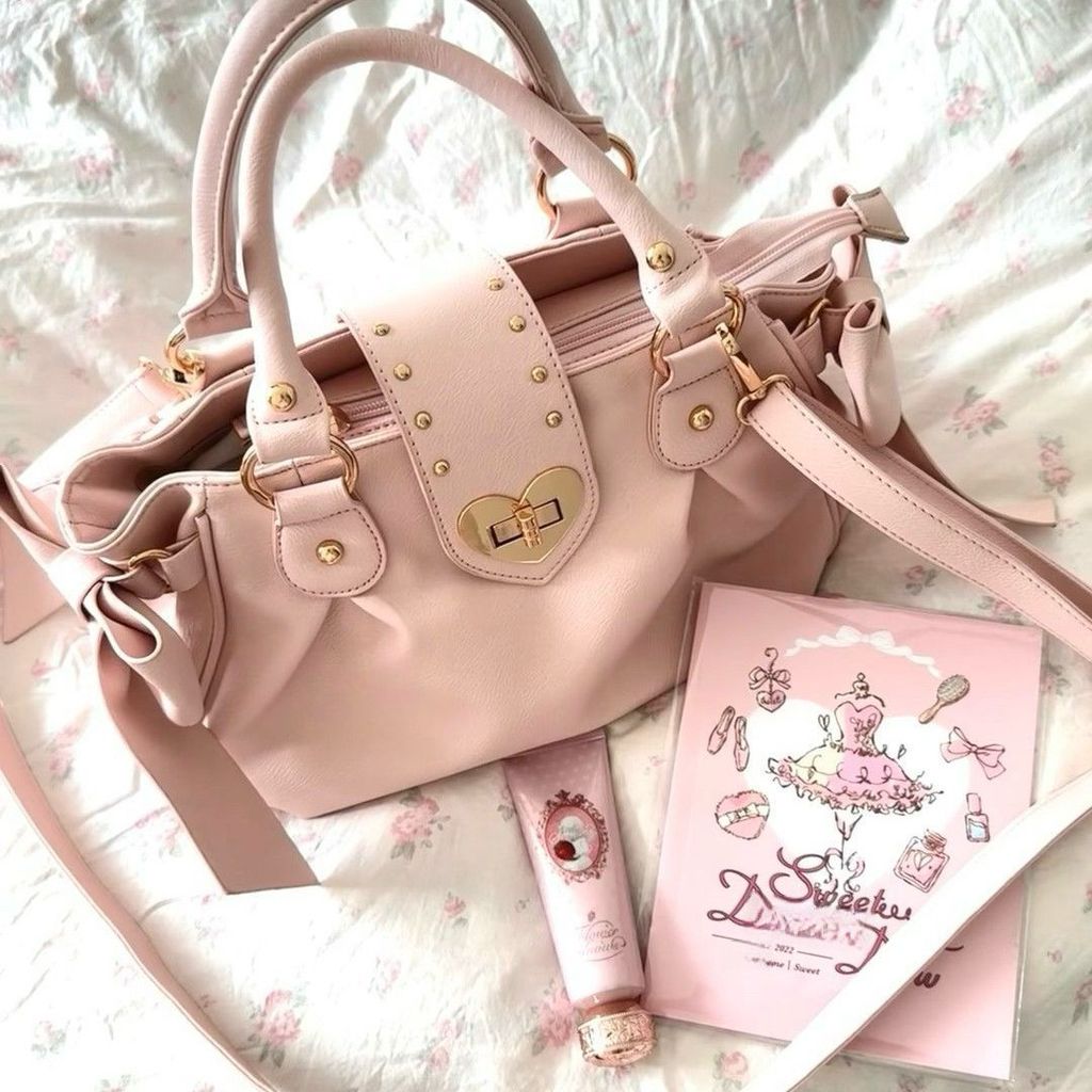 Xuất khẩu 2025 lolita Túi xách Đồng phục Bướm lolita Túi Cô gái Tình yêu Túi đeo vai ngọt ngào Y2605