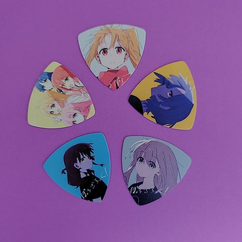 Lonely Rock Bass Picks Granny God Guide Yamada Ryoyu Dai Little Lonely Black Gold Picks Thick 1.0 05