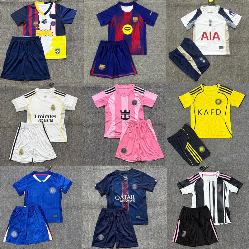 Bộ đồ bóng đá 2526 Royal Malaysia Quần áo trẻ em Arsennaman City Balsa Miami Paris Jersey jersey5.11