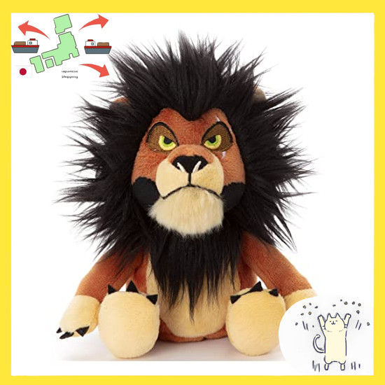 [Japanese Version] TAKARATOMY A.R.T.S. Disney Character Washable Beans Collection Scar Plushie - 16c