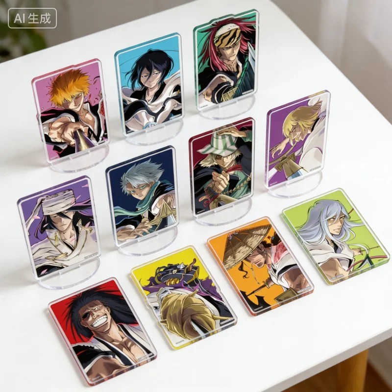 Standee Anime Bleach Huyết Chiến Ngàn Năm Mô Hình Mica Acrylic Trang Trí Bàn Học Figure Bleach Nhiều