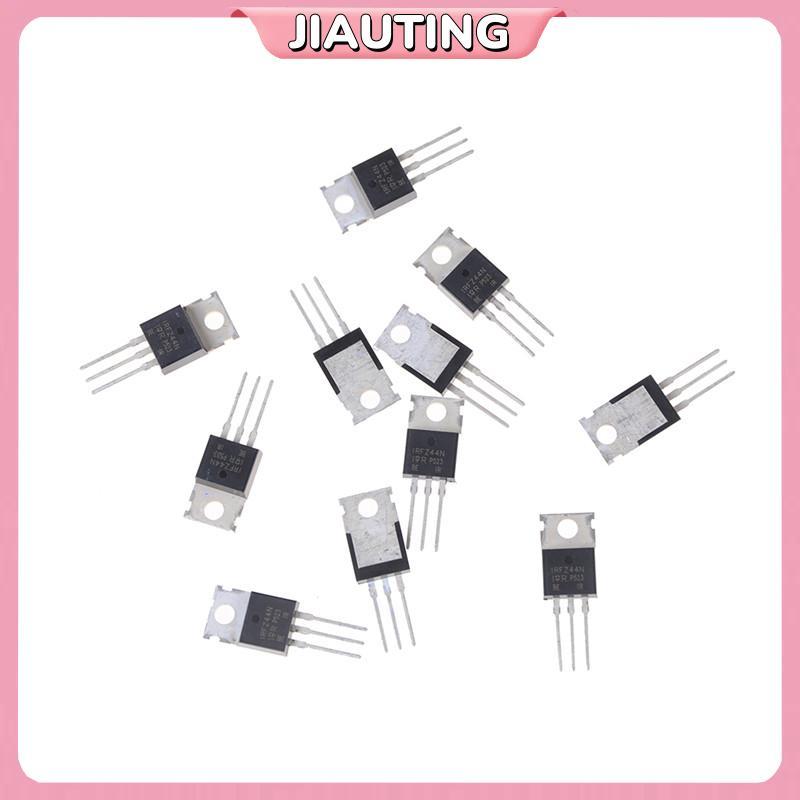 Jiauting 10 CÁI 55V 49A IRFZ44N IRFZ44 Bộ chuyển đổi nguồn MOSFET N-Channel Jiating