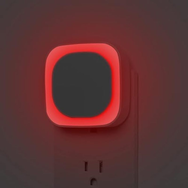 lug in Amber Night Light, Auto Dusk to Dawn, Soft Glow, Dimmable, Diffused Light, LED Lights for Bed