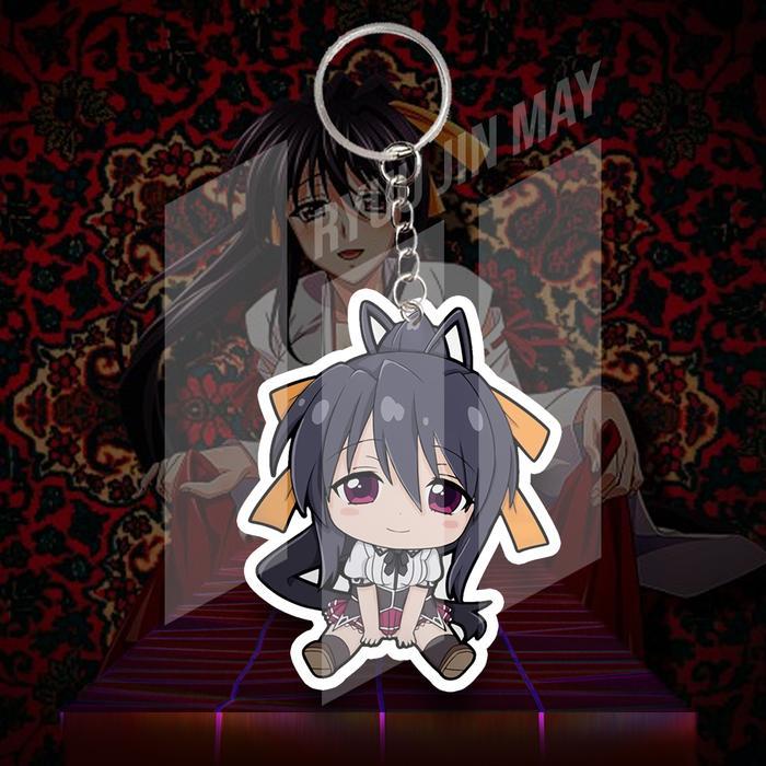 Gantungan Anime - High School DxD - Akeno Himejima - Gantungan Kunci / Keychain / Gantungan HP - A, 