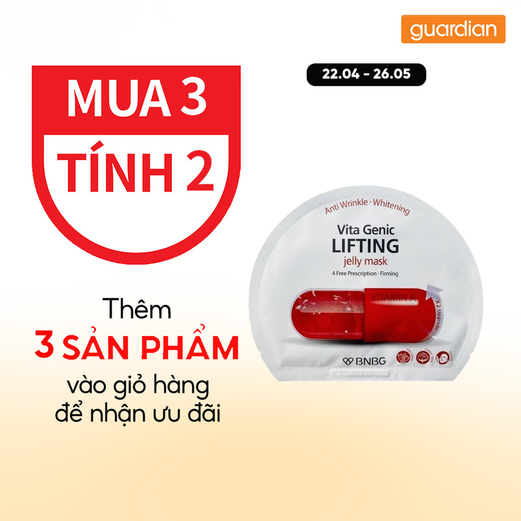 Mặt Nạ Hỗ Trợ Nâng Cơ Và Giúp Săn Chắc Da Bnbg Vita Genic Lifting 30Ml