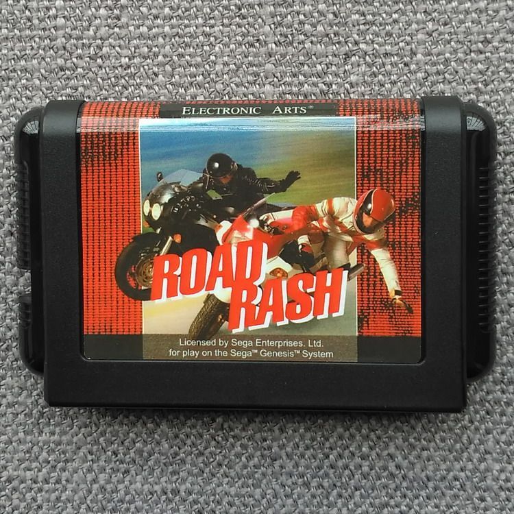 [Thẻ trò chơi Xiaobawang] GENESIS MD < Xe máy bạo lực > GENESIS ROAD RASH