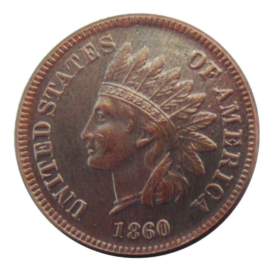1 US Cent 1859-1910 Tổng cộng 55 mẫu Giá xuất xưởng Mỹ Ấn Độ US Cent Nước ngoài Sao chép Coin 26.4.6