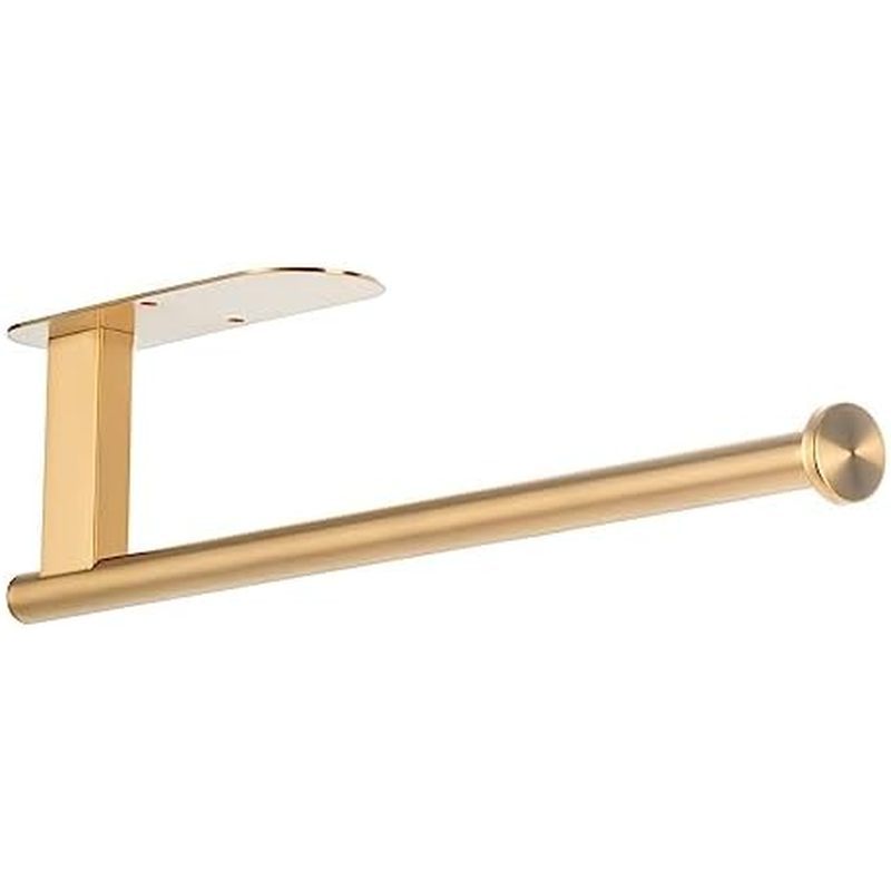 Paper Towel Holder, Upgrade SUS304 Stainless Steel Paper Towel Holder Under Cabinet, Bend-Resistant,