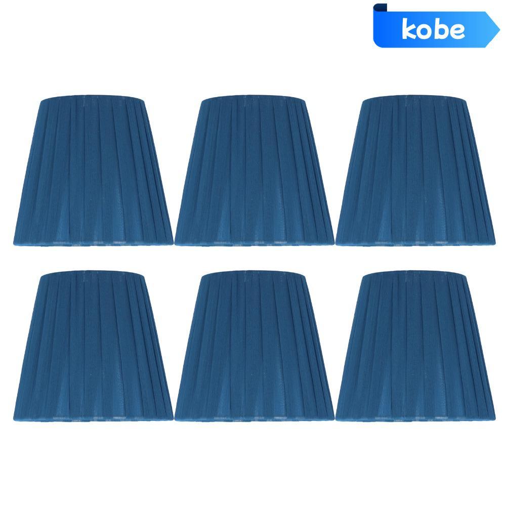 KOBE 6 Tấm Che Đèn Vải, Kẹp Trên Thiết Kế Vải Hiện Đại Đơn Giản Chụp Đèn, Đèn Chùm Nhẹ Hiện Đại Đèn 