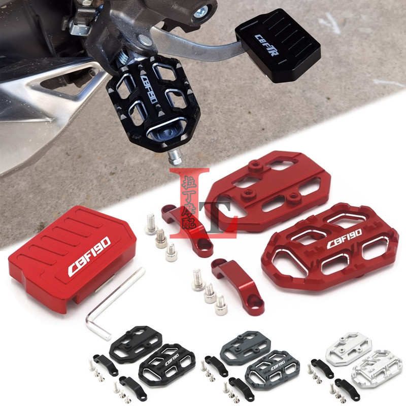 Phong Cách Mới Thích Hợp Cho Xe Honda CBF190TR CBF190X CBF190TR Sửa Đổi Bàn Đạp Trước Cực Lớn Bàn Đạ