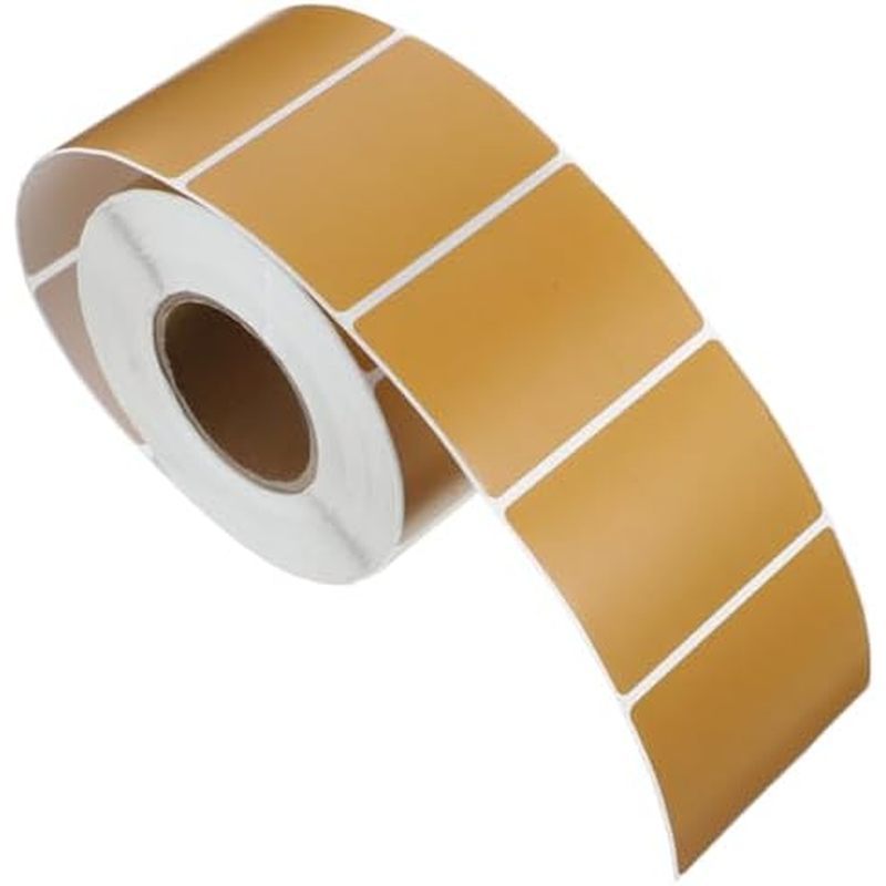 VILLCASE 1 Roll Thermal Label Paper for Printer Adhesive Inventory Sticker Rolls