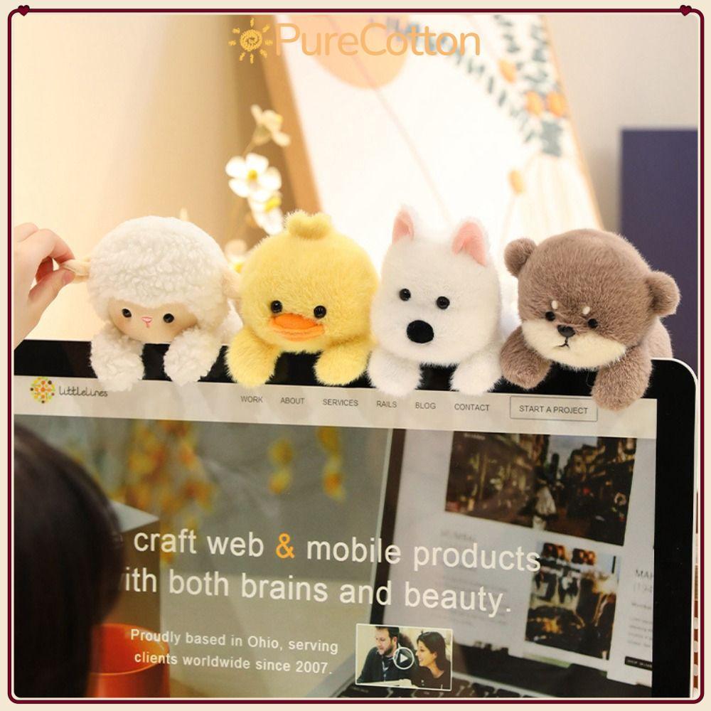 PURECOTTON0 Búp Bê Đồng Hành Sang Trọng, Gối Thú Nhồi Bông Gấu, Dễ Thương Siêu Mềm 15cm Động Vật Voi