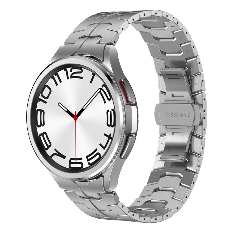 Để giao hàng Dây đeo đồng hồ bằng thép không gỉ kết nối cong Lron Man cho Samsung Galaxy Watch 6 40 