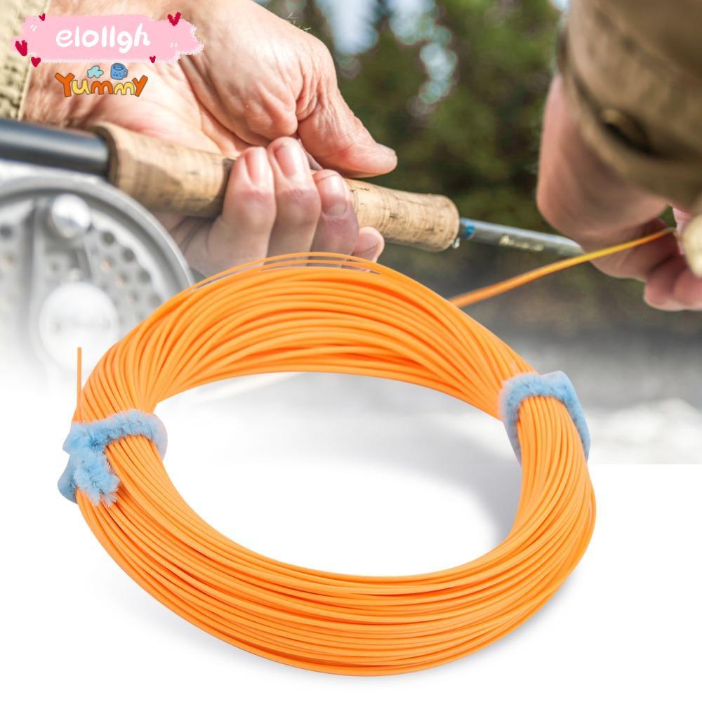 Dây câu ruồi ELO11, Dây câu ruồi nổi 100FT bằng Nylon, Nhiều màu bền 3wt 4wt 5wt 6wt 7wt 8wt Fly Lin