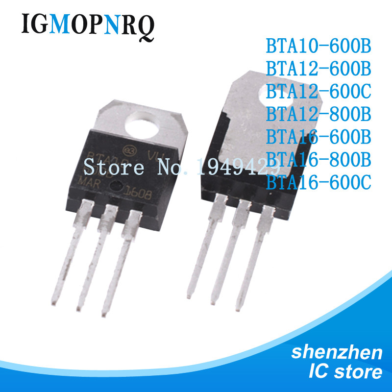 10 Miếng BTA10-600B BTA12-600B BTA12-600C BTA12-800B BTA16-600B BTA16-800B BTA16-600C BTA20-600B BTA