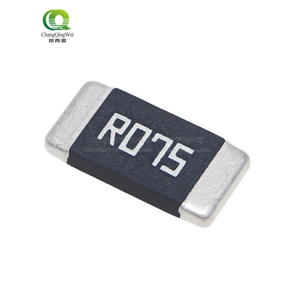 2512 Chip Hợp Kim Lấy Mẫu Điện Trở 0,075 R R075 75mR 75m Euro 1% 1W 2W 3W Công Suất