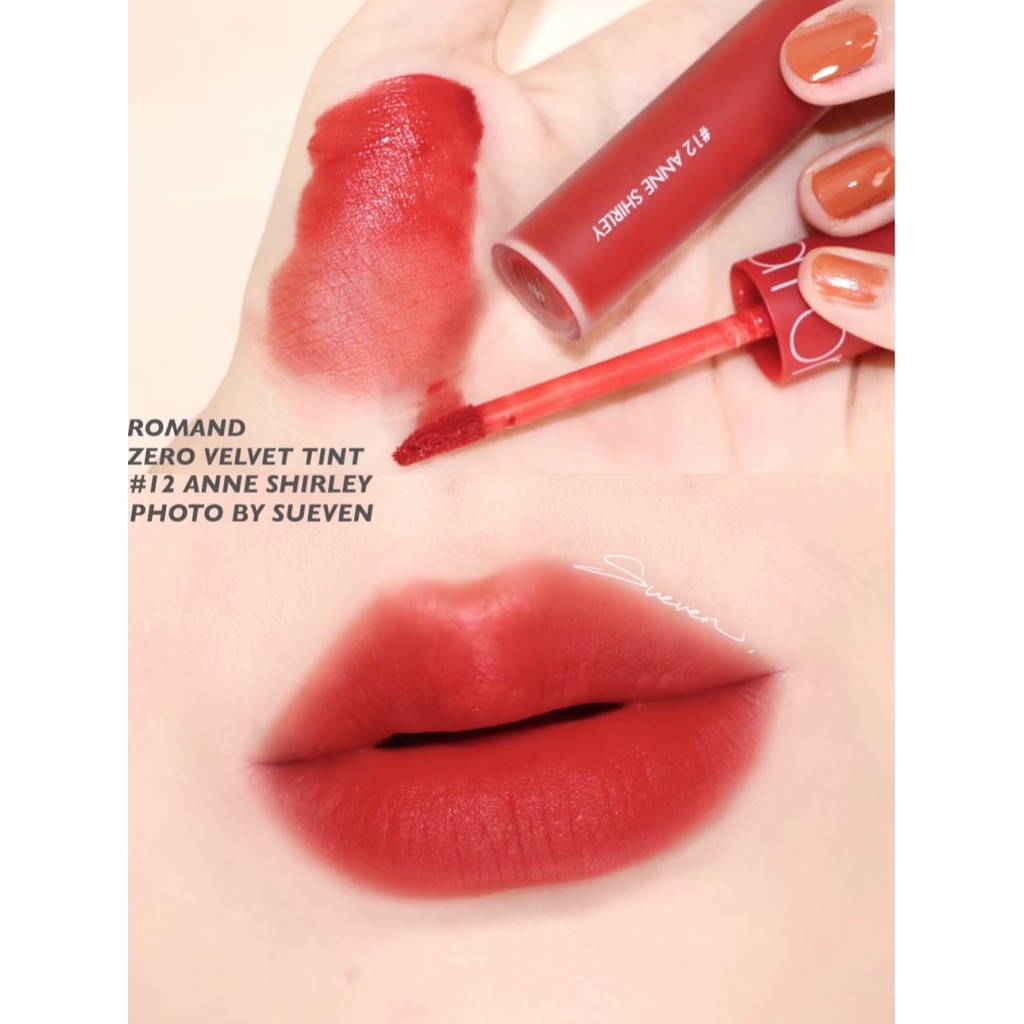 son romand sanrio son romand juicy lasting tint Hàn Quốc Hàn Quốc romand Juice Lip Glaze 07 Gương So