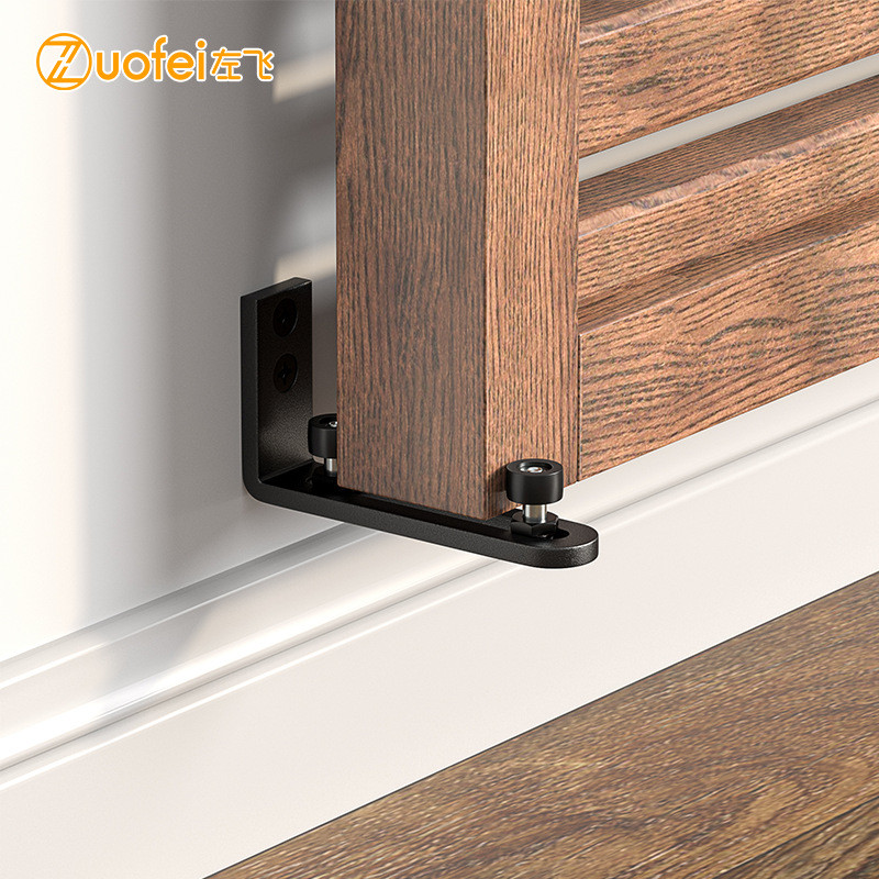 American Barn Door Swing Stopper Double Wheel Ground Guide Rail Double Wheel Bearing Rubber Swing St