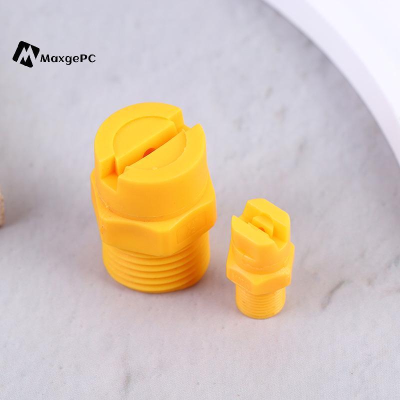 [Max-t] Vòi phun nhựa Vee Jet Flat Fan Cone 1 / 8 1 / 4 1 / 2 Kích thước Loại bỏ bụi hiệu quả cho dâ