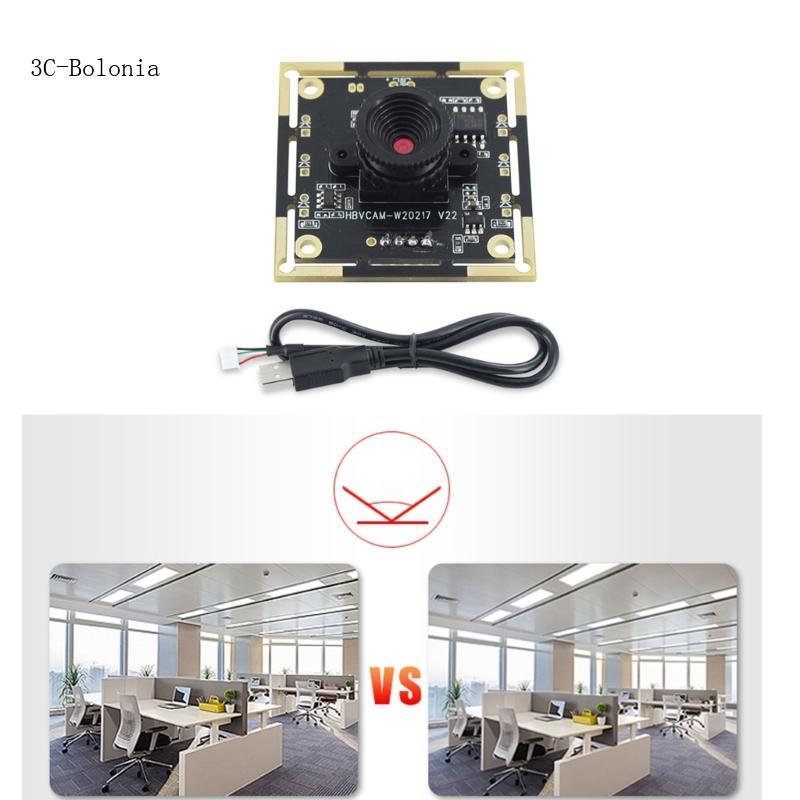 Mô-đun Camera Video BO USB 1280x720 OV9732 1MP 60° 160° 180° Mô-đun giám sát ống kính lấy nét thủ cô