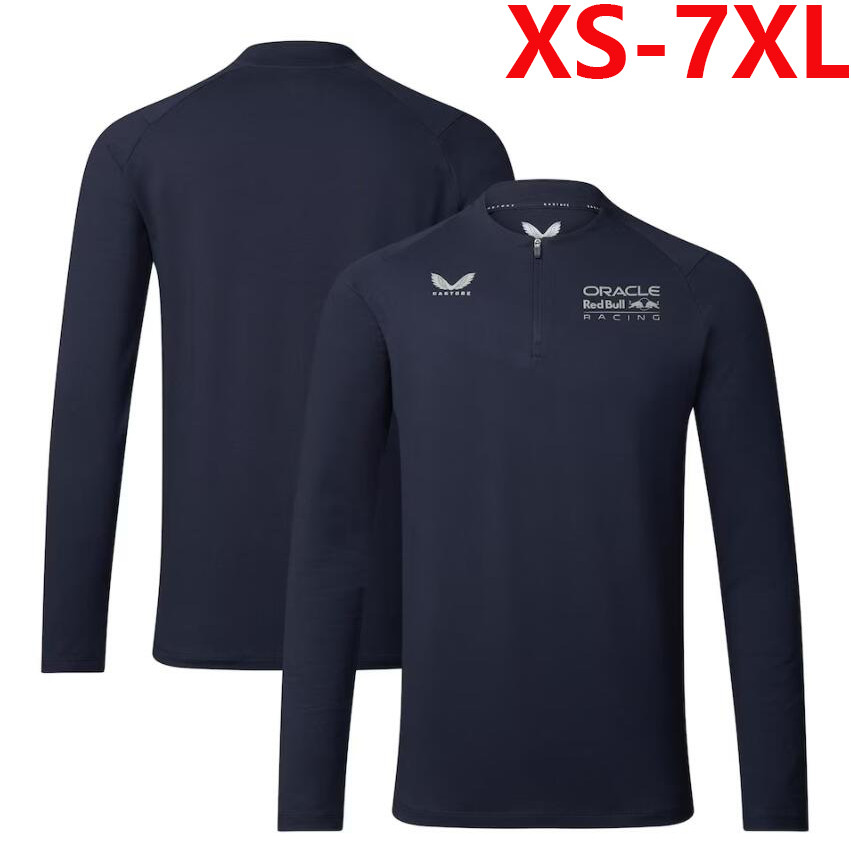 2026 Áo thun dài tay Unisex F1 mới + F1 Red Bull Racing Team Jersey