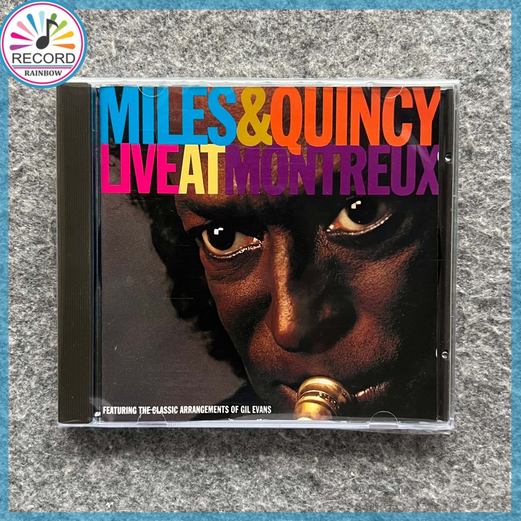 Album CD Miles Davis Quincy Jones Live At Montreux [Đã niêm phong] Mới 1Z07414 -PH2