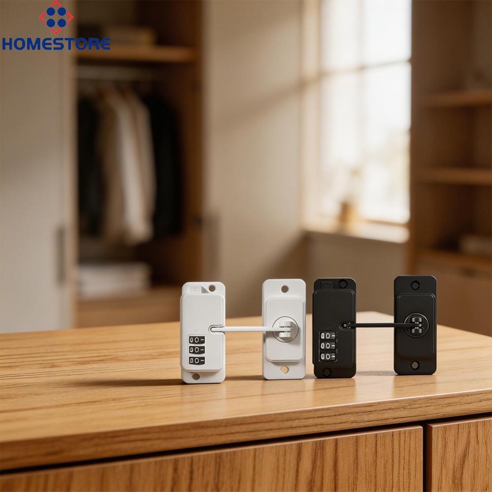 [Homestore]Multi Purpose Home Security Lock for Window Sliding Door Cabinets Drawers Fridge