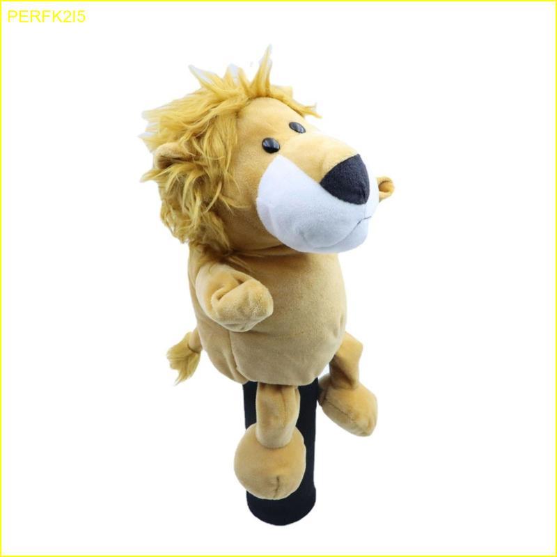 Mềm Mại Sang Trọng Lion Driver Headcover Câu Lạc Bộ Golf Head Cover Mới Lạ Golf Phụ Kiện Quà Tặng Ch