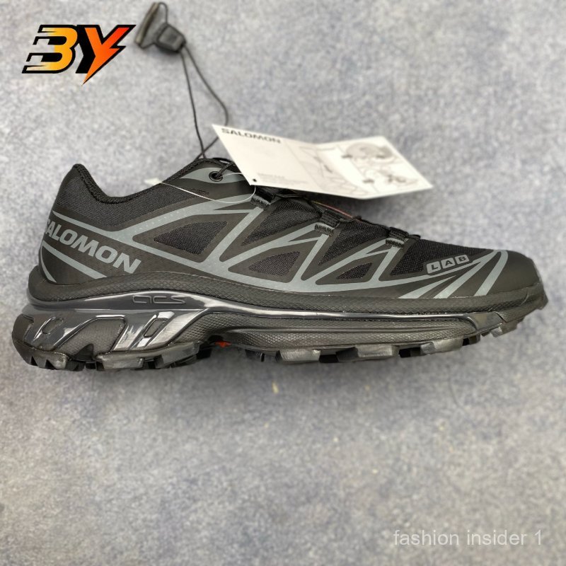 Giày Salomon XT-6 unisex sneaker outdoor trail màu đen mesh nhẹ thoáng khí SENSIFIT chính hãng best 