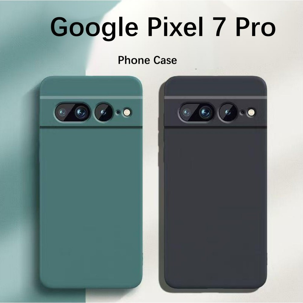 [imamura] Dành cho Ốp lưng Google Pixel 7 Pro Chống rơi Silicon Full Case Vỏ điện thoại màu trơn cổ 