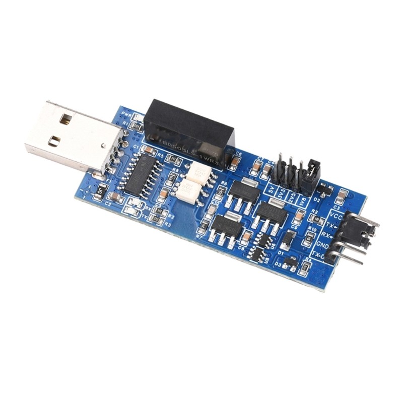 Kiss Isolated USB sang TTL Adapter Module 5V 3 3V 2 5V 1 8V Hỗ trợ công nghiệp