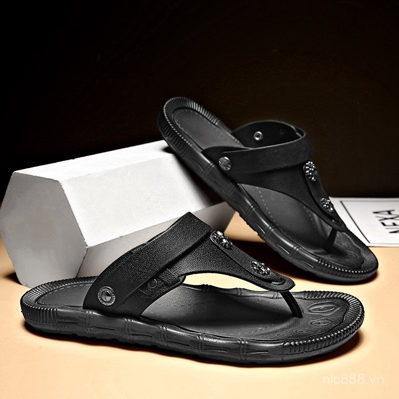 Giày nam Jiale Dép xỏ ngón Dép xỏ ngón