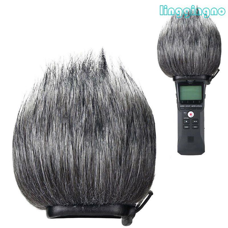 RR Micro Lông Lông Che Kính Chắn Gió Ngoài Trời Giảm Tiếng Ồn Gió Cho Zoom H1