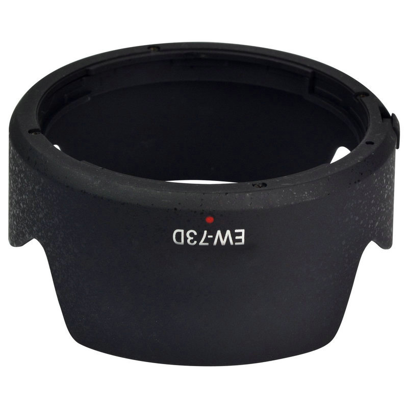 EW-73D Hood Cho Canon 80D 7DII 7D2 18-135mm IS USM Tấm Che Nắng Ống Kính
