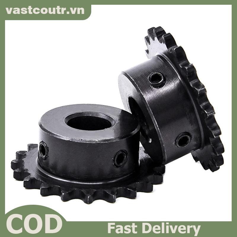 COUTR 04C Chain Gear 45 # Thép 10 Răng Bánh Xe Xẻng Công Nghiệp Có Dây Trên Lỗ Khoan 5MM 6MM 8MM 10M