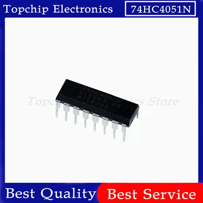 5 CHIẾC SN74HC4051N 74HC4051N 74HC4052N 74HC4053N 74HC4051 74HC4052 74HC4053 DIP-16 Chip ic