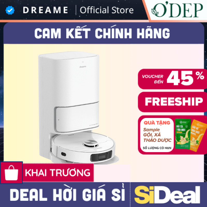 Robot lau sàn hút bụi tự làm sạch Dreame Bot L10 Ultra/ L10s Ultra Gen 2/ D20 Ultra/ L10s Ultra Gen 