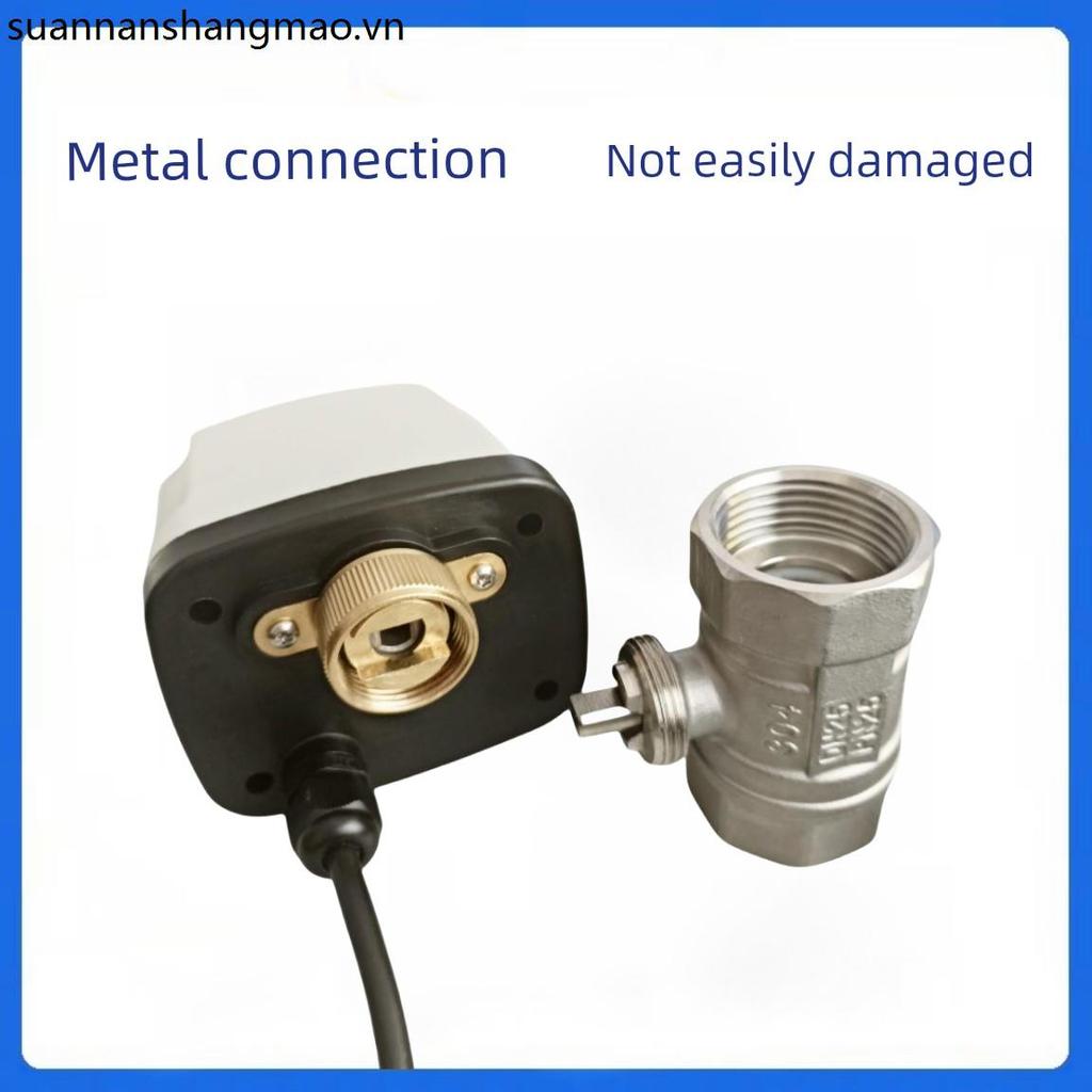 Công tắc van bi điện bằng thép không gỉ 304 Hai dòng thường đóng thường mở Loại 304 Van bi hai chiều