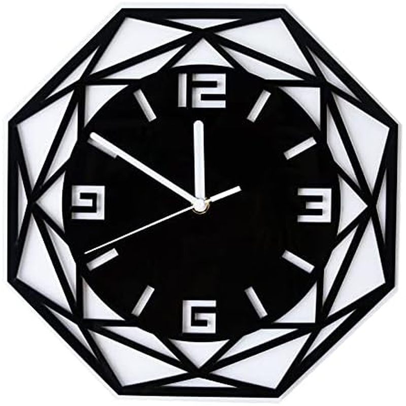 30cm Silent Wall Clock,Quartz Decorative Wall Clock,Modern Wall Clock,for Kids Room,Cafe,Living Room