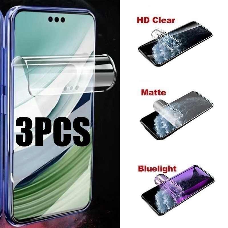 3 Bộ Chống Trầy Xước Chống Gián Điệp Riêng Tư Chống Ánh Sáng Xanh Hydrogel Mềm Phim Cho Oukitel G1 P