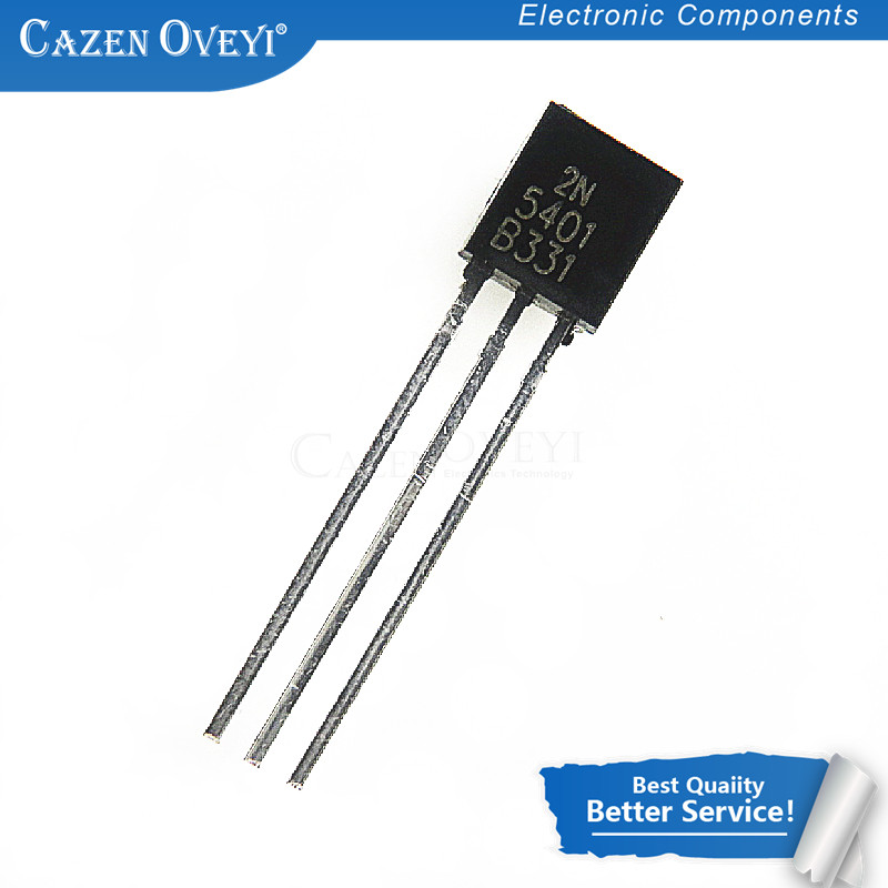 100 Cái / lốc 2N5551 2N5401 5551 5401 TO-92 (50 CÁI * 2N5401 + 50 CÁI * 2N5551) TO92 Transistor lưỡn