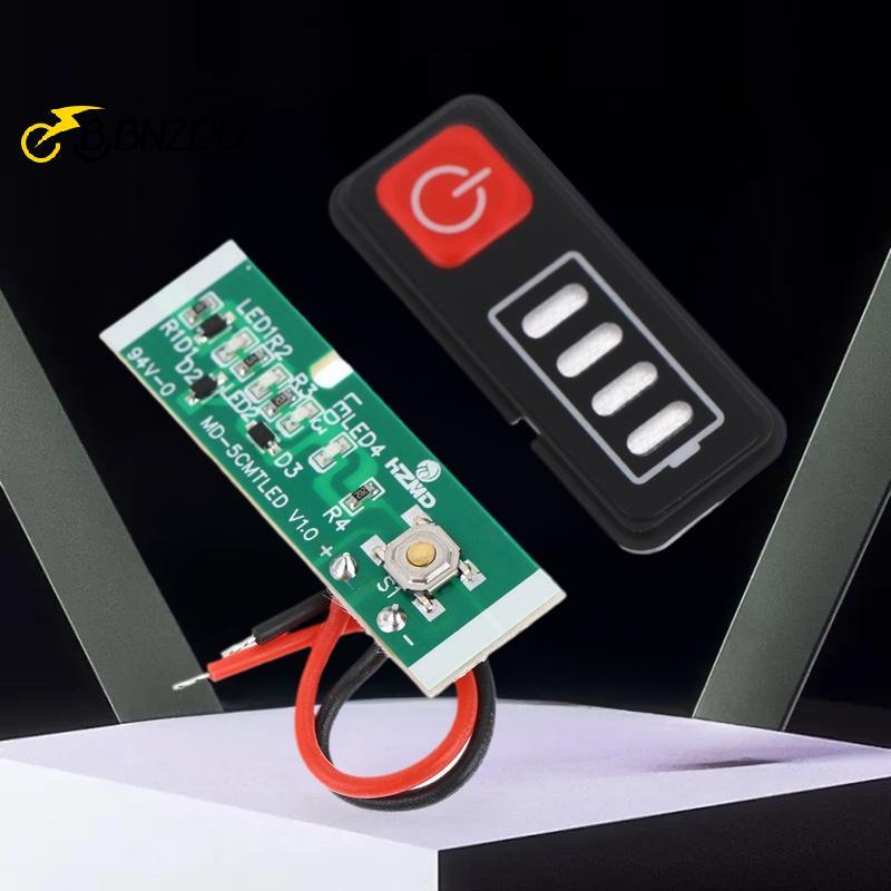 [BBNZDD] 1 / 3 / 5 Cái 5S 18V 21V Li-Battery Màn Hình Hiển Thị Điện Bảng Hiển Thị LED Máy Khoan Điện