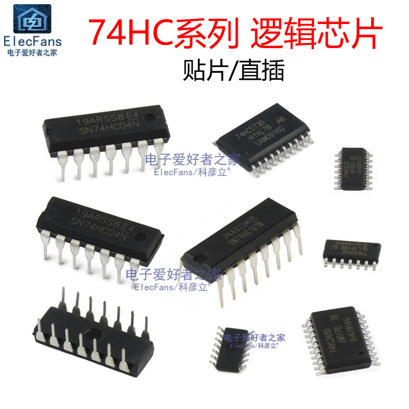 Chip 74HC147 / 74HC148 / 74HC151 / 74HC157 / 74HC160 / 74HC161