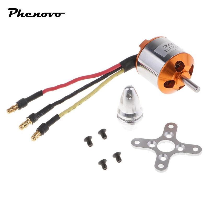 Động cơ không chổi than 2217 1250KV cho cánh cố định 9 ''