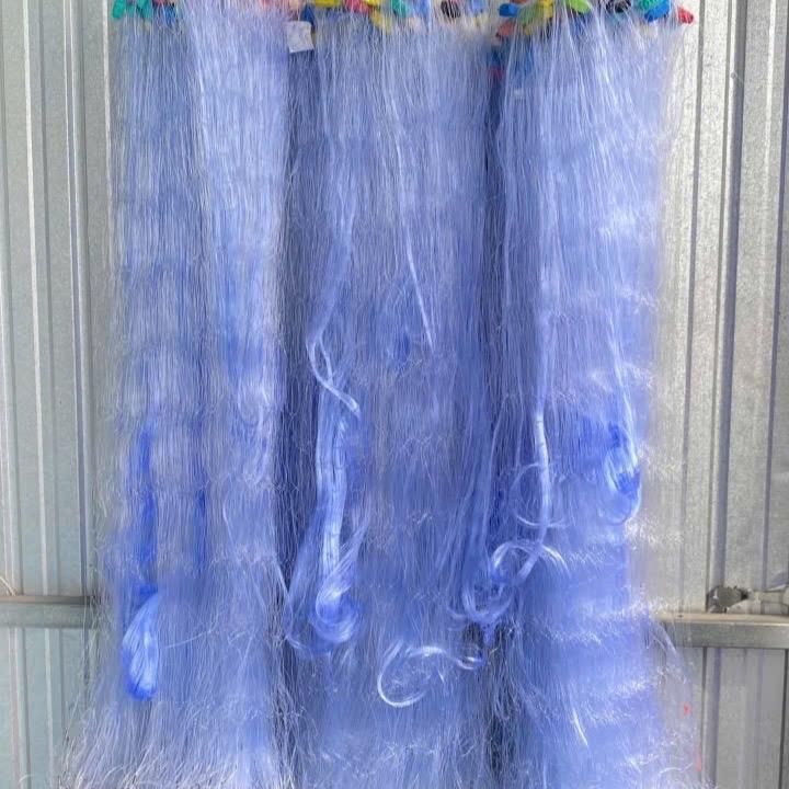 100m Lưới 3 màng xù cao 90cm dài 100m cước xù lớn 0.15-0.20 nặng 1kg