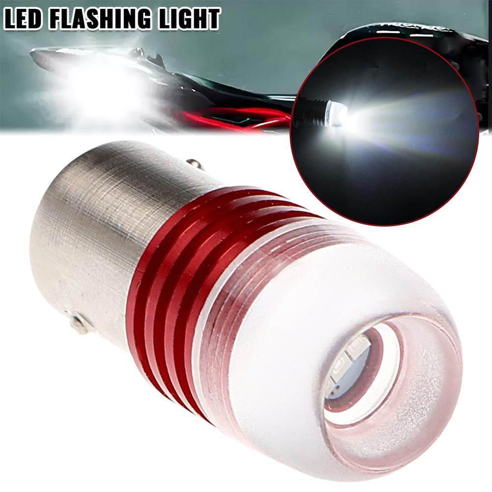 1 / 1156 Ba15s 1157 Bay15d Đèn Nhấp Nháy Đỏ 5730 12v Đuôi Xe Bóng Đèn Led Ngược Xoay Q4r4